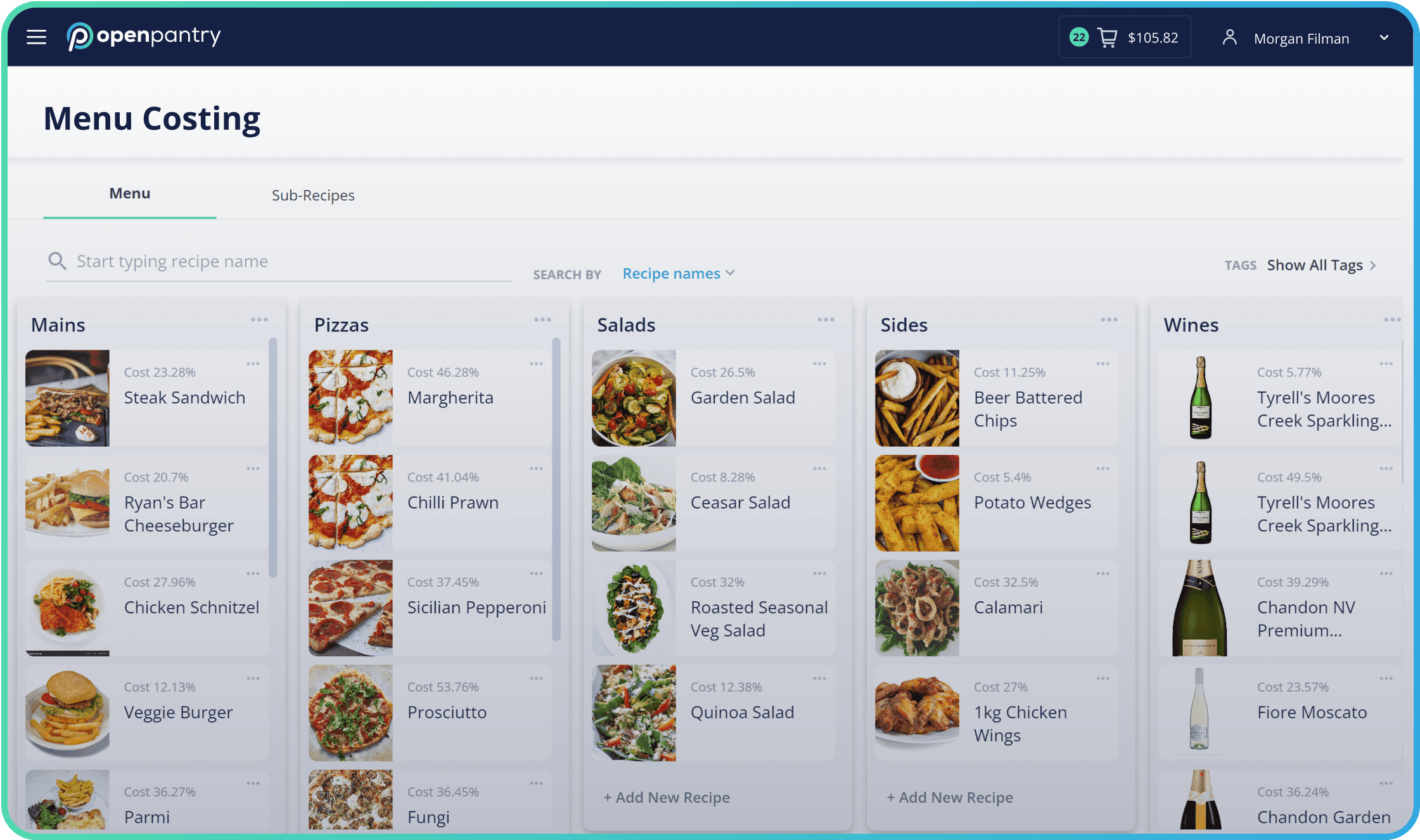 food inventory software
